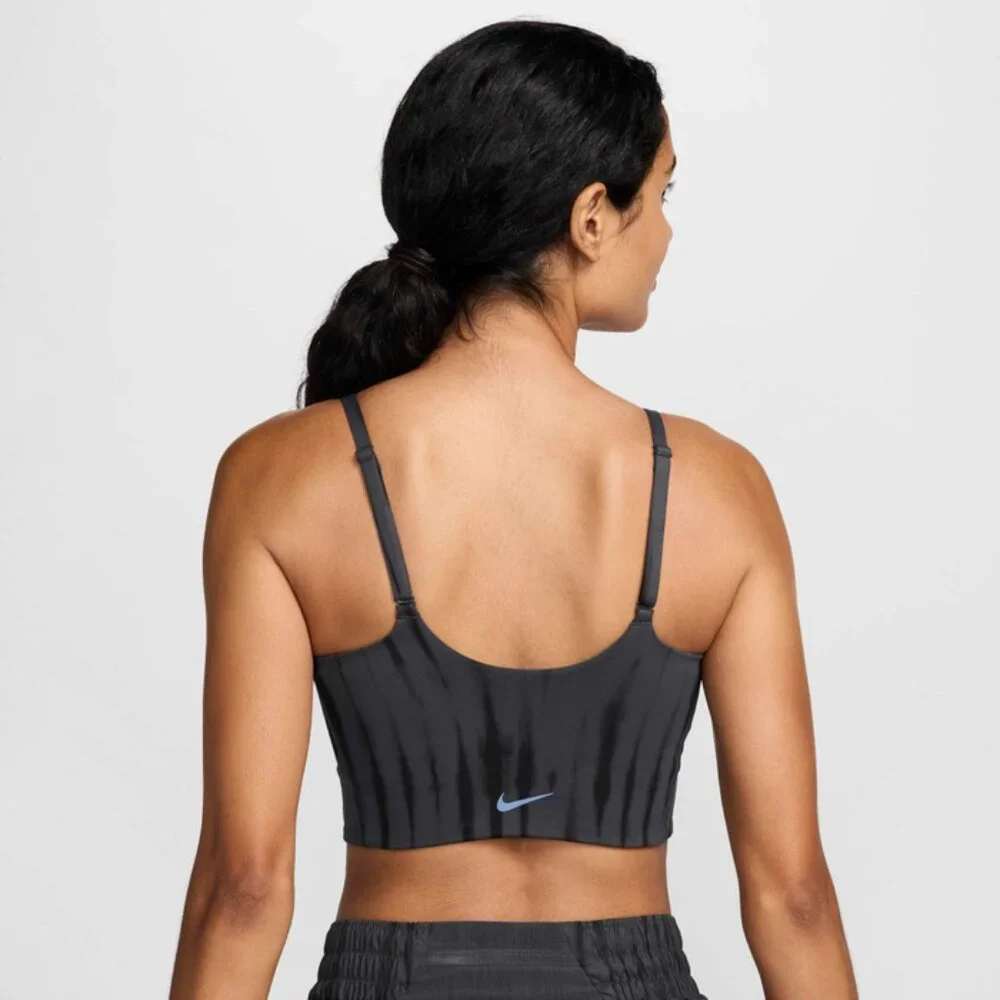 NWT New Nike Women's Light-Support Lined Longline Printed Small S Sports Bra Top - Picture 2 of 5